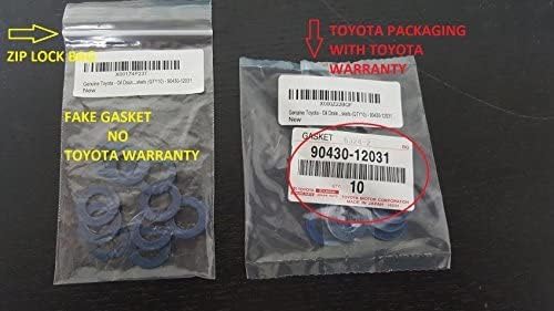 Genuine Toyota - Drain Plug Gasket (QTY10)