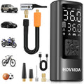 Tire Inflator Portable Air Compressor, Car Tire Air Pump 150PSI with Digital Pressure Gauge, Automatic Shut-Off, 3X Faster Inflation, Cordless Bicycle Pump for Car, Motorcycle, Bicycle, Ball